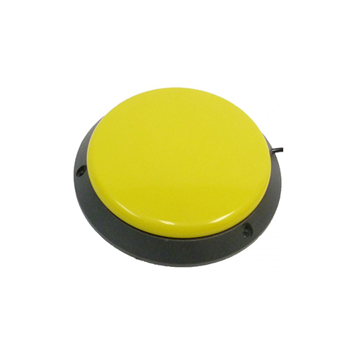 Acionador de pressão 120mm amarelo