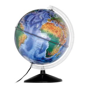 Globo terrestre político iluminado - Mondo