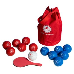 Jogo de bocha adaptado standard com bolsa