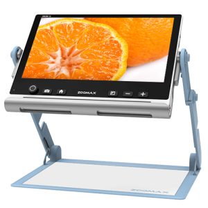 Vídeo ampliador Zoomax Snow 12 com leitor de texto